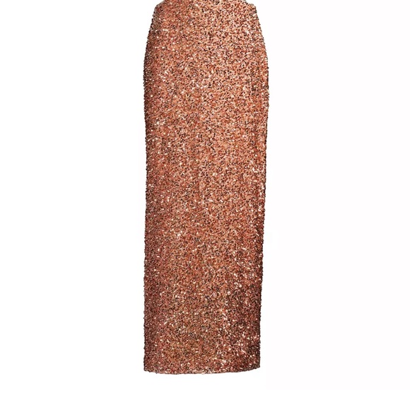 Liv foster evening gown bronze color - Picture 3 of 7